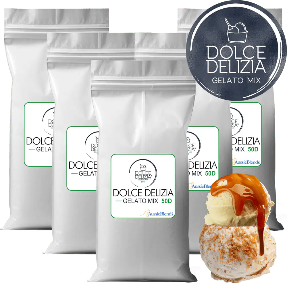 AussieBlends physical Gelato Mix Dolce Delizia 50D