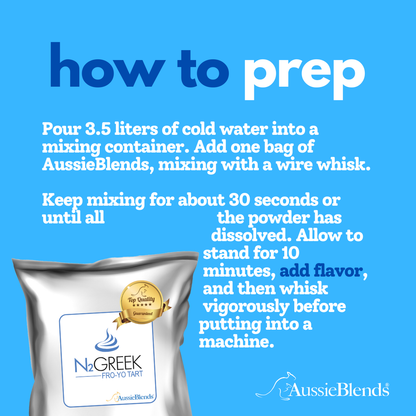 Frozen Yogurt Mix Greek - Tart