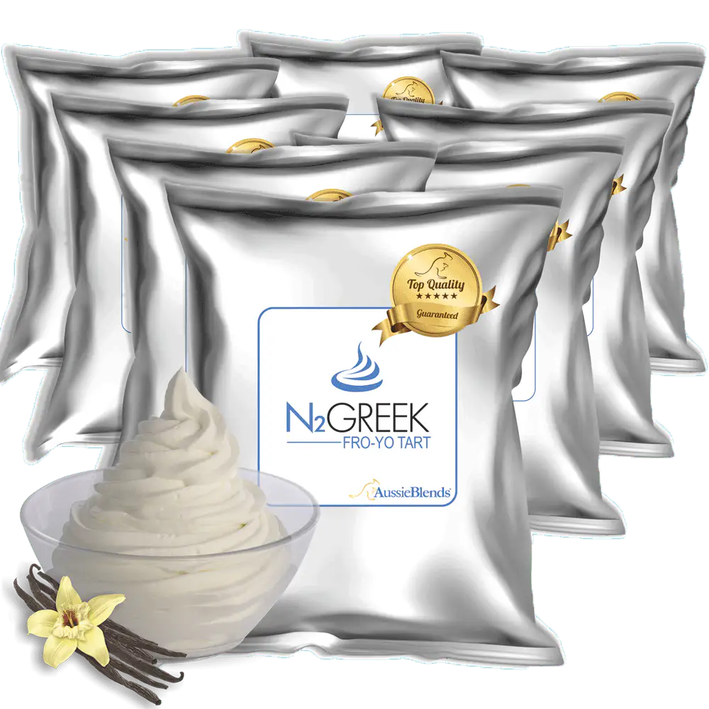 AussieBlends physical Frozen Yogurt Mix Greek - Tart