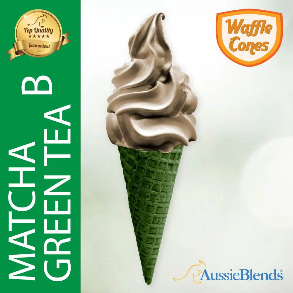 AussieBlends physical Waffle Vegan Ice Cream Cone Samples - AussieBlends