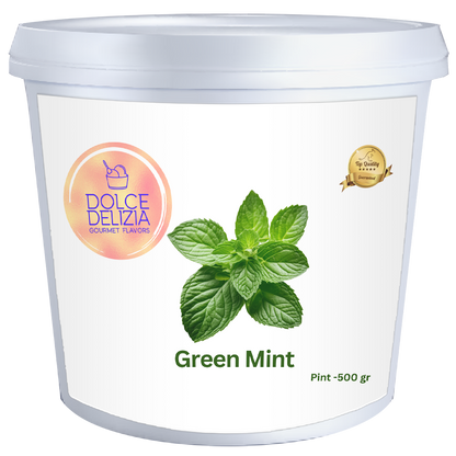 Green Mint Dolce Delizia Gelato Flavoring Pint