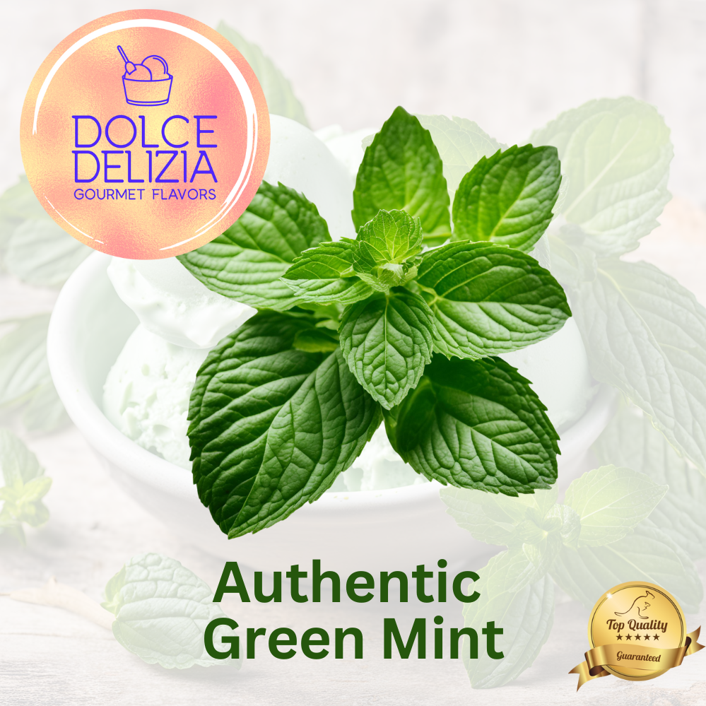 Green Mint Dolce Delizia Gelato Flavoring