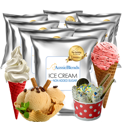 Indulge in the pure pleasure of Gluten-Free, GMO-Free, Kosher ice cream without the added guilt! Our Non-Added Sugar Ice Cream Mix has only the natural sugars from the Milk, this brings you a delightful frozen treat that's delicious and mindful of your health. 