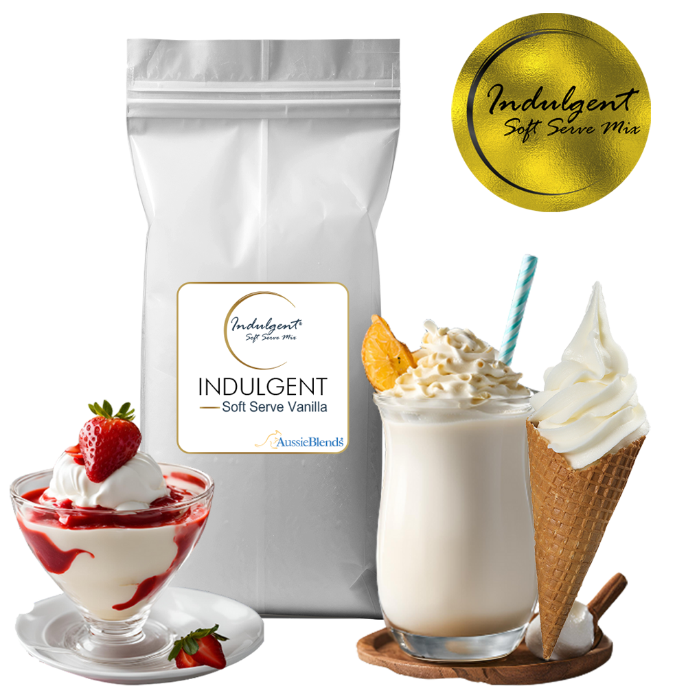 Indulgent Soft serve Mix Vanilla for a tasteful, creamy soft serve