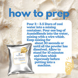 A unique GMO-Free, Gluten-Free, Kosher, soft serve mix sensation with our High-Dairy Fat Soft Serve Premium mix.