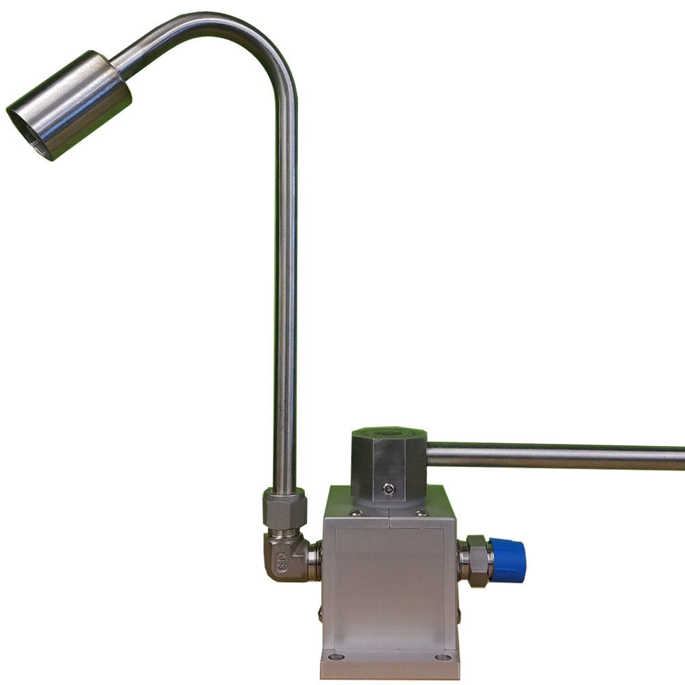 The LN2DS-V002 is a manual dosing system for liquid Nitrogen ice cream.