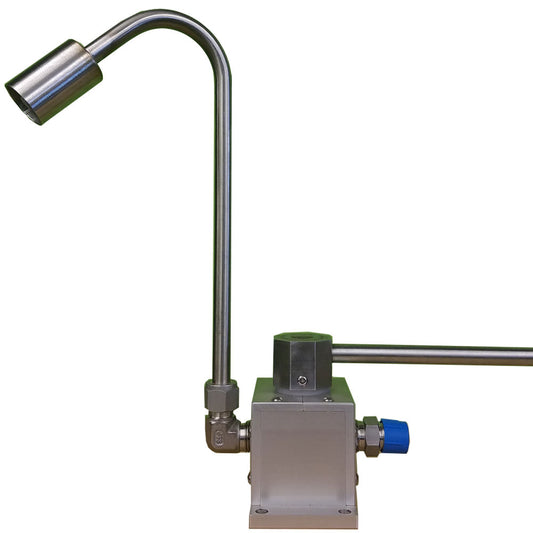 The LN2DS-V002 is a manual dosing system for liquid Nitrogen ice cream.