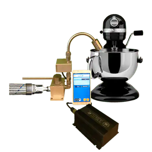 AussieBlends liquid nitrogen ice cream dispensing system