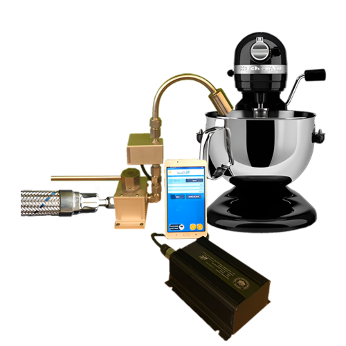 Liquid Nitrogen Ice Cream Machine