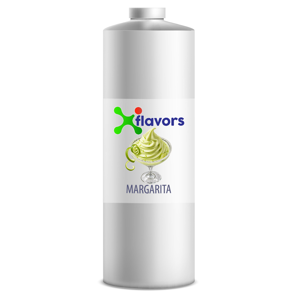 plastic bottle of margarita concentrated flavoring