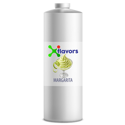 plastic bottle of margarita concentrated flavoring