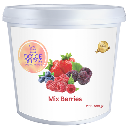 Mix Berries Dolce Delizia Gelato Flavoring