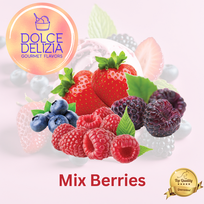 Mix Berries Dolce Delizia Gelato Flavoring