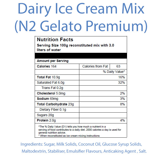 Ice Cream Mix Premium - AussieBlends