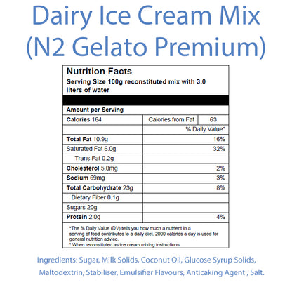 Ice Cream Mix Premium - AussieBlends