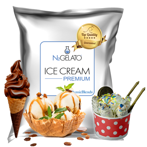 Ice Cream Mix for Gourmet Gelato and Frozen Treats - AussieBlends