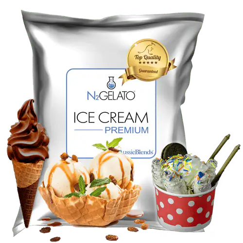 AussieBlends physical Ice Cream Mix Premium - AussieBlends