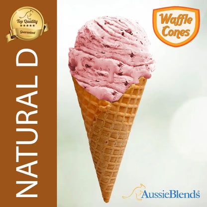AussieBlends physical Waffle Vegan Ice Cream Cone Samples - AussieBlends