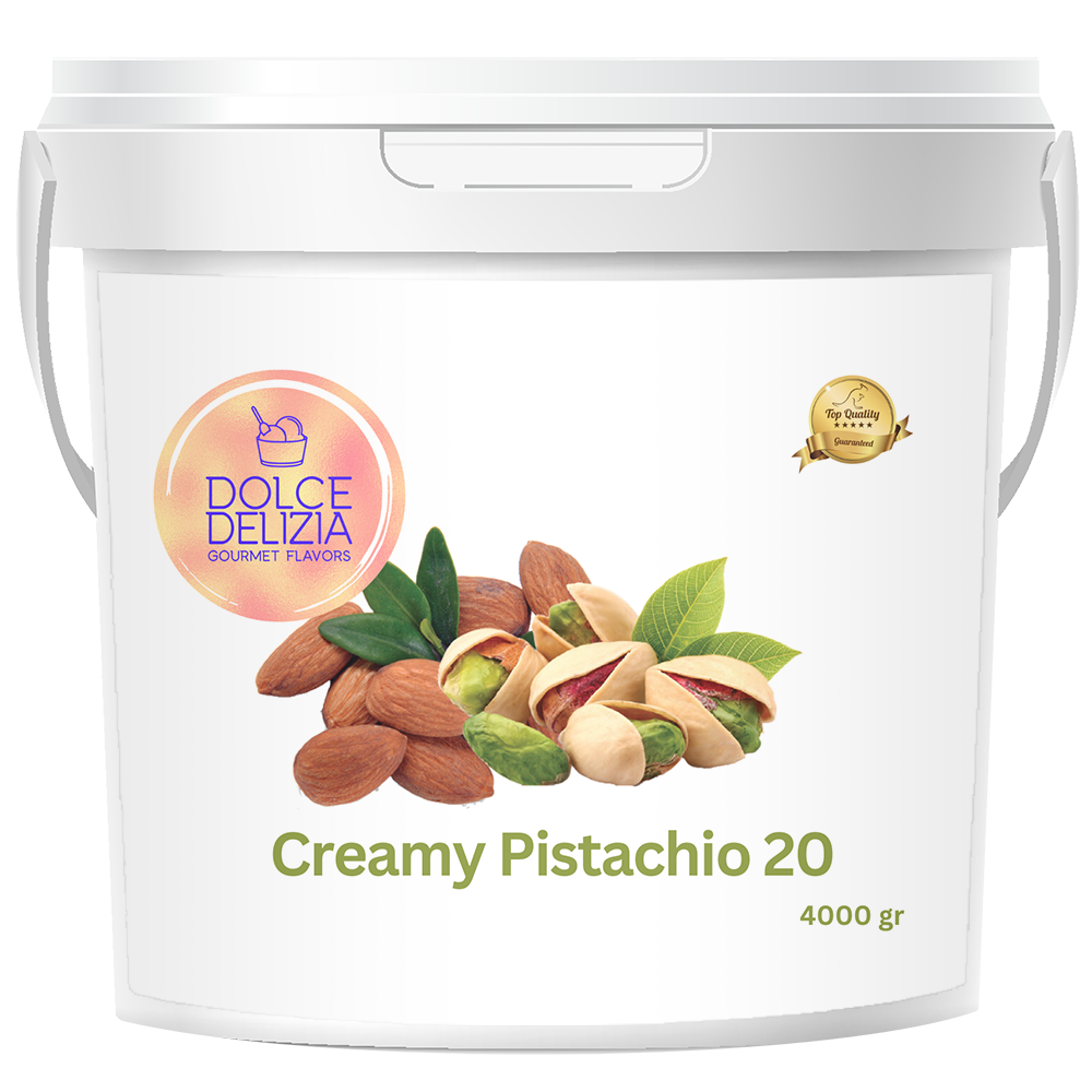 Pistachio almond Delizia Gelato Flavoring Bucket