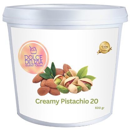 Pistachio almond Delizia Gelato Flavoring Pint