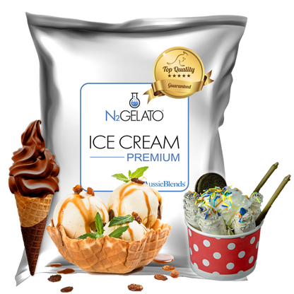 Indulge in the Exclusive Creaminess of Soft Serve Mix Premium!
