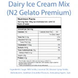 Stabilizers and Emulsifiers: These high-quality ingredients maintain the ice cream's consistency, preventing ice crystals from forming and ensuring a smooth texture. 