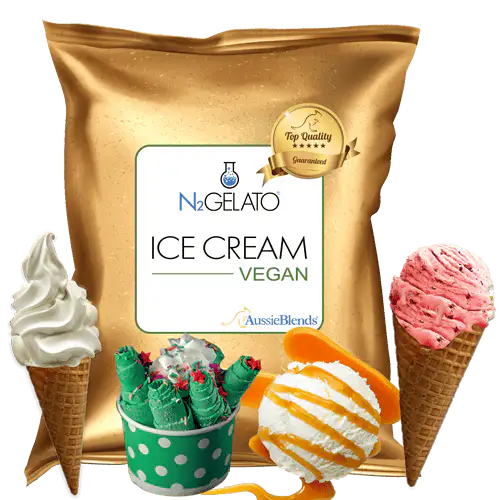 AussieBlends physical Vegan Ice Cream Soft Serve Mix - AussieBlends