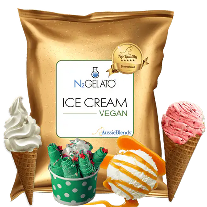 AussieBlends physical Vegan Ice Cream Soft Serve Mix - AussieBlends
