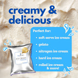The AussieBlends dairy is of the most high quality from grass-fed cattle in Australia and New Zealand. Our high-fat Dairy content creates a creamy and indulgent texture.