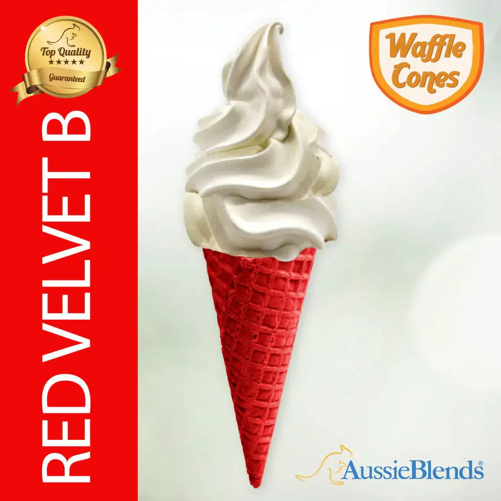 AussieBlends physical Waffle Vegan Ice Cream Cone Samples - AussieBlends