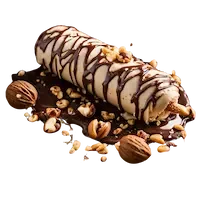 Nutella Rolled Ice Cream Mix