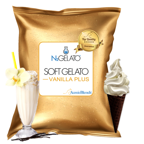 Soft Gelato Vanilla Plus Bag