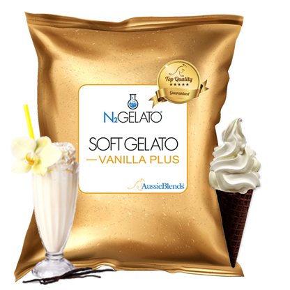 Soft Gelato Vanilla Plus Bag
