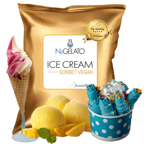 AussieBlends physical Ice Cream Mix Sorbet Vegan - AussieBlends