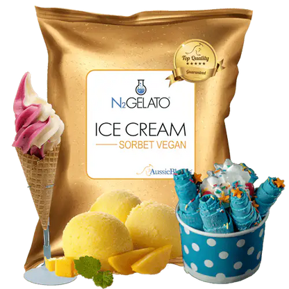 AussieBlends physical Ice Cream Mix Sorbet Vegan - AussieBlends