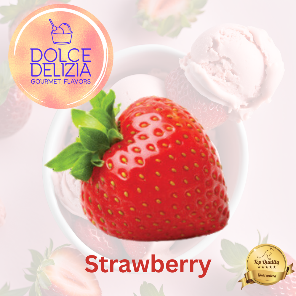 Strawberry Dolce Delizia Gelato Flavoring