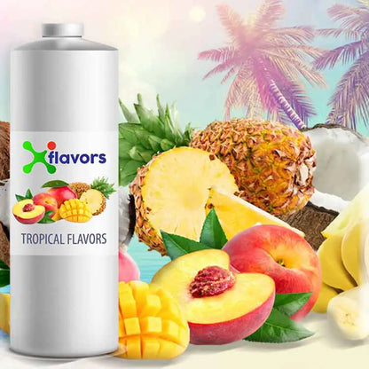 AussieBlends physical X-Flavors: Tropical Concentrated Flavorings for Frozen Yogurt and Soft Serve - AussieBlends