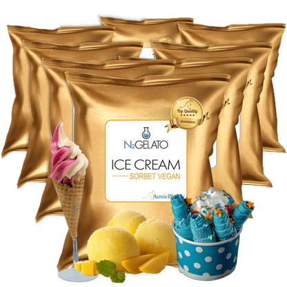 AussieBlends physical Ice Cream Mix Sorbet Vegan - AussieBlends