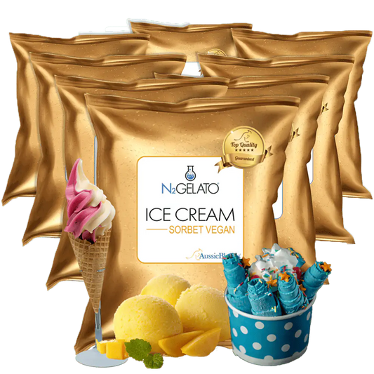 AussieBlends physical Ice Cream Mix Sorbet Vegan - AussieBlends