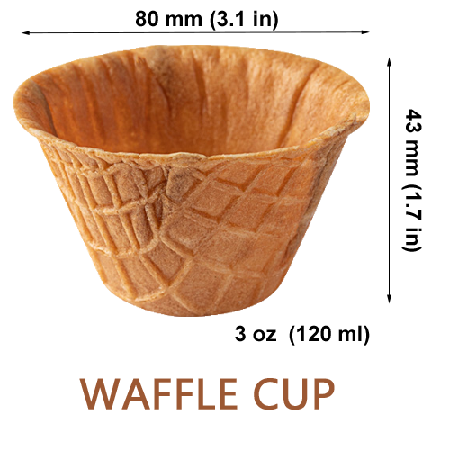 Waffle Vegan Ice Cream Cup - AussieBlends