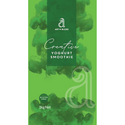 Creative yogurt smoothie is a unique and versatile blend of gourmet yogurt powder to prepare fabulous smoothies.