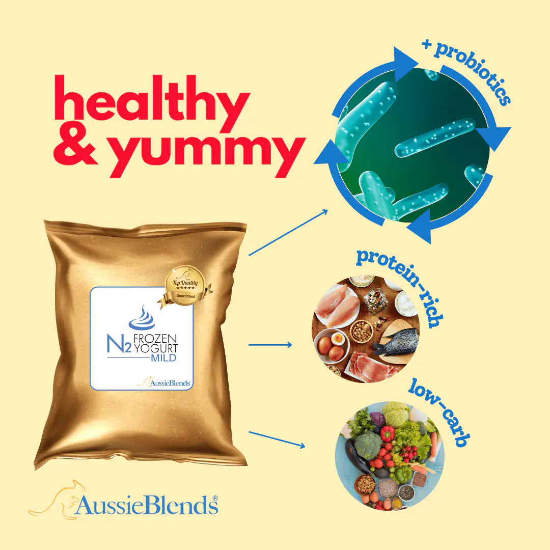 AussieBlends physical Frozen Yogurt Mild (Acidity - Free)