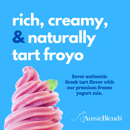 AussieBlends physical Frozen Yogurt Mix Greek - Tart