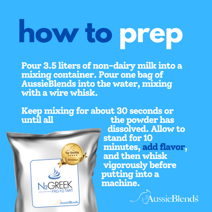 Frozen Yogurt Mix Greek - Tart