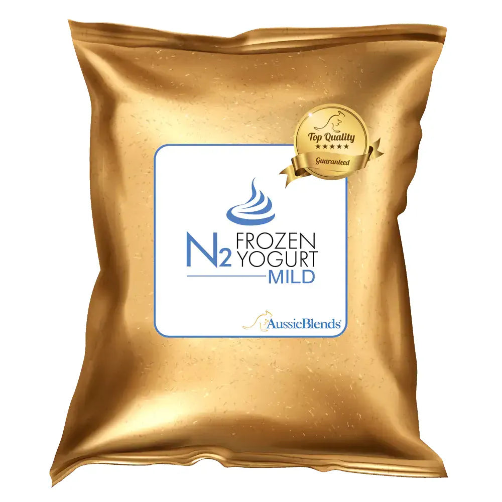 AussieBlends physical Ice Cream Mix and Frozen Yogurt Samples - AussieBlends