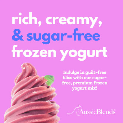 AussieBlends physical Frozen Yogurt Mix - Sugar-Free