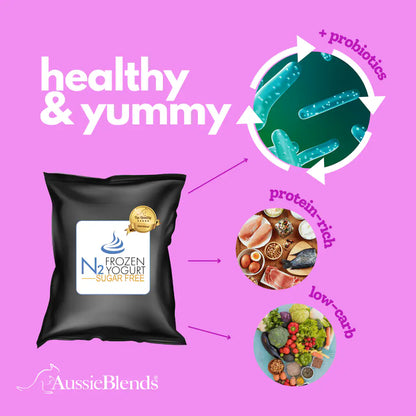 AussieBlends physical Frozen Yogurt Mix - Sugar-Free