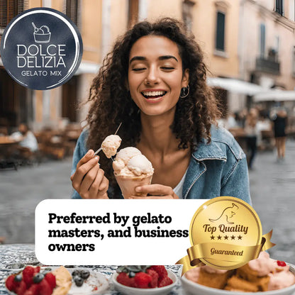 AussieBlends physical Gelato Mix Dolce Delizia 100D