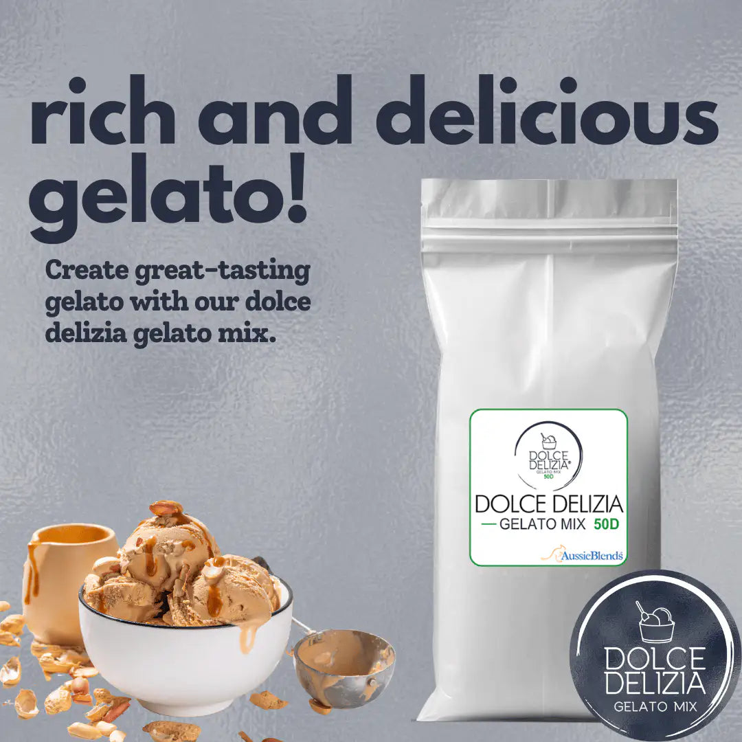 AussieBlends physical Gelato Mix Dolce Delizia 50D