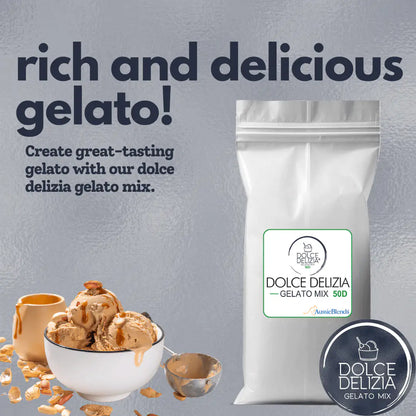 AussieBlends physical Gelato Mix Dolce Delizia 50D